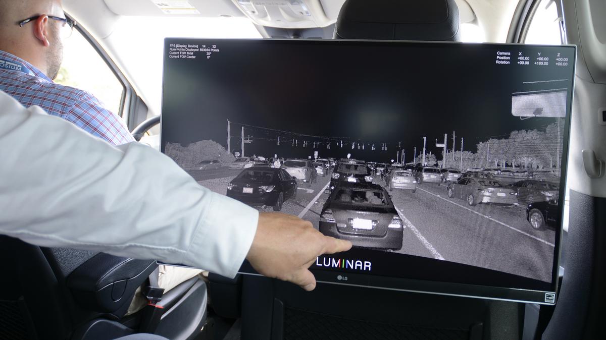luminar autonomous driving