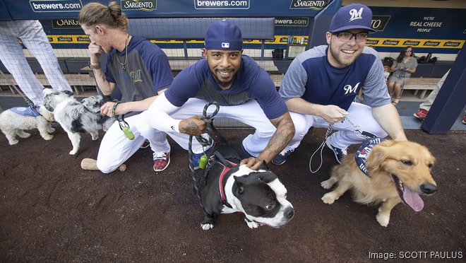 Brewers' Pup Enjoys New Digs