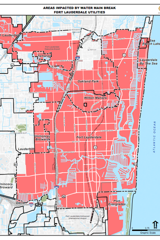 Broward County businesses sue FPL over water main break - South Florida ...