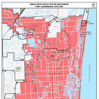 Broward County businesses sue FPL over water main break - South Florida ...