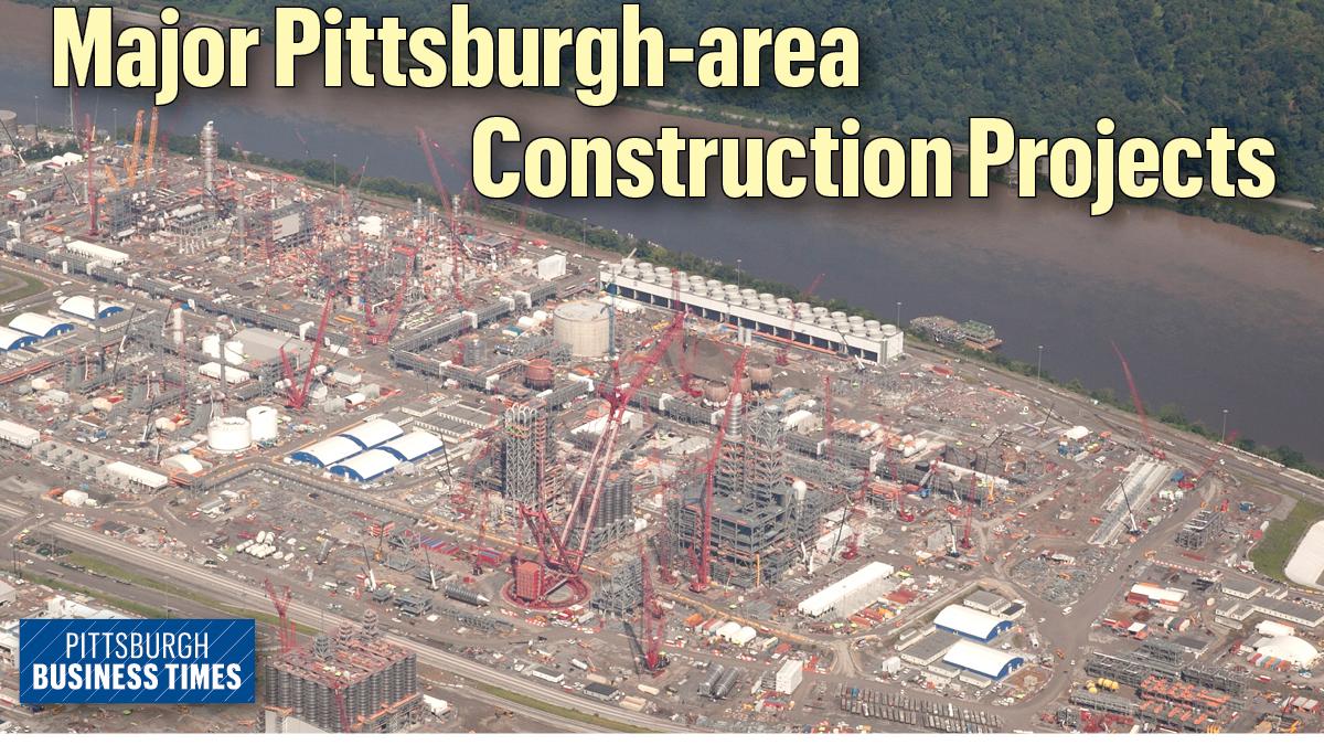 Shell's cracker plant, the arena redevelopment, UPMC and AHN hospitals