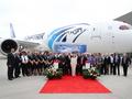 Boeing biofuel 787 delivered to EgyptAir
