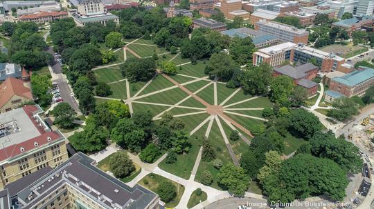 Ohio State Oval Aerial Visions DJI 0051