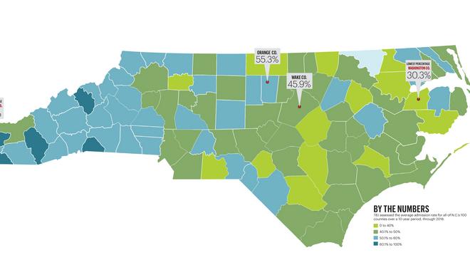 For college applicants trying to get into UNC-Chapel Hill, where you ...