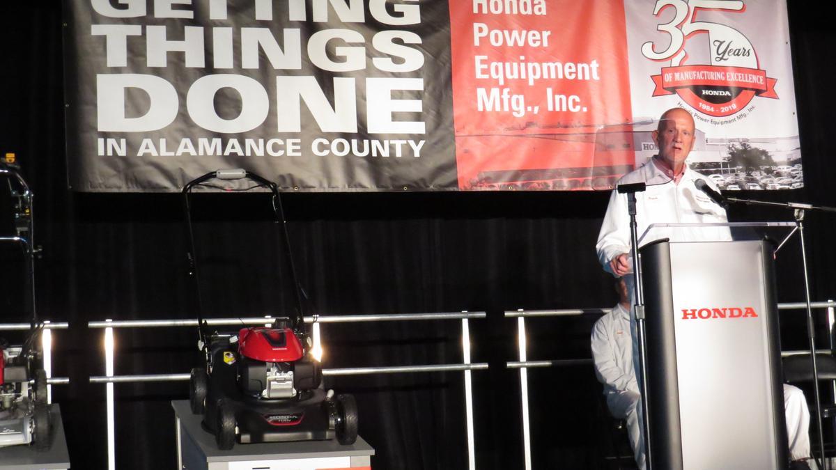 (PHOTOS) Honda Power Equipment to expand Swepsonville campus, build new