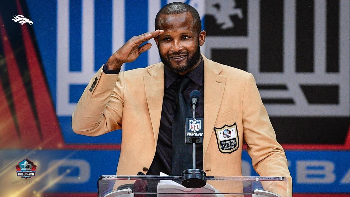 The Latest: Champ Bailey enters Hall of Fame