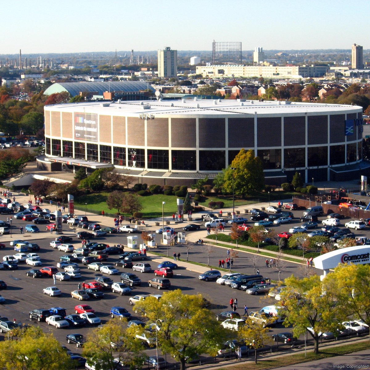 PHILADELPHIA SIXERS 76ERS 2009 LAST GAME AT SPECTRUM COMMEMORATIVE