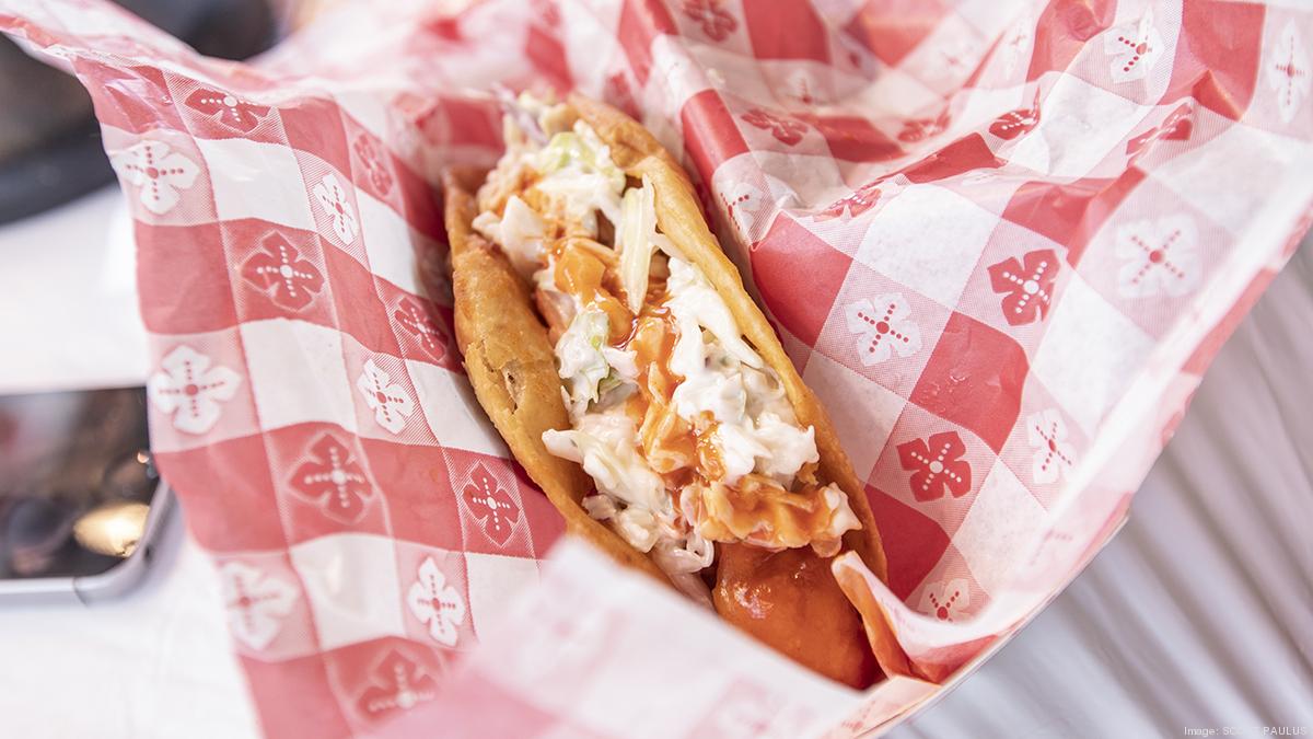 Buffalo Cheese Curd and Chicken Taco wins the Sporkies Slideshow