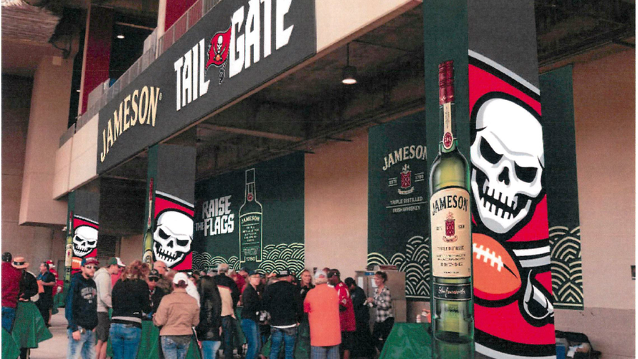 Jameson Tailgate B-Event Space — Raymond James Stadium