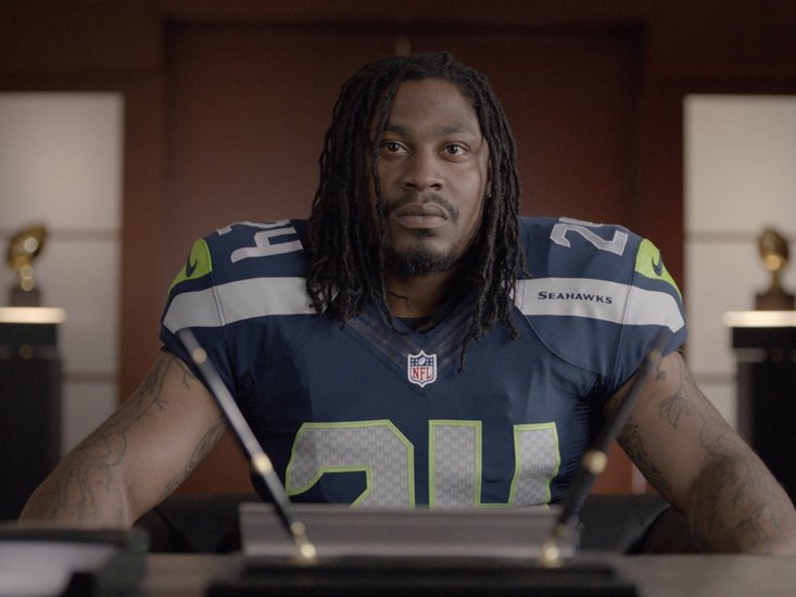 Where Marshawn Lynch stands with Beast Mobile since rejoining