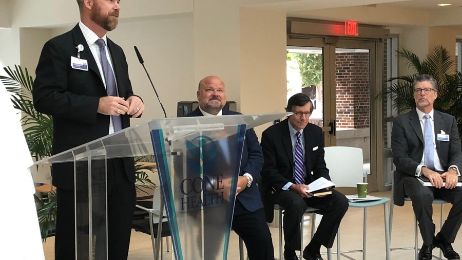 (PHOTOS) Cone Health unveils atrium at Moses H. Cone Memorial Hospital