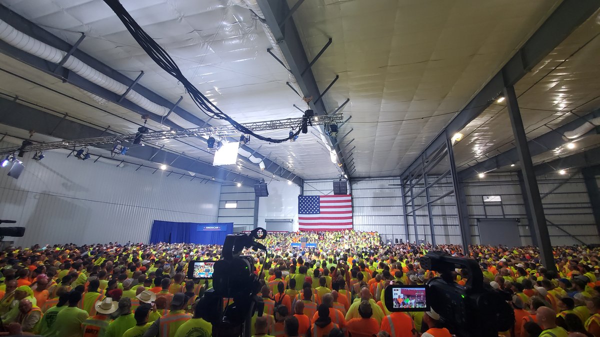 President Donald Trump visits Shell ethane cracker being built in ...