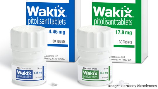 Harmony Biosciences WAKIX Bottle Cartons