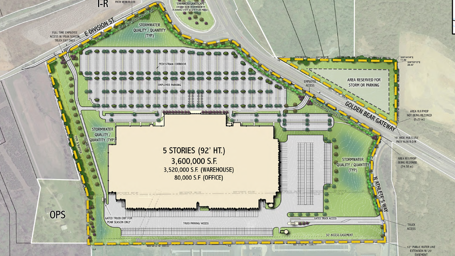(Nasdaq AMZN) buys Mt. Juliet site for immense distribution