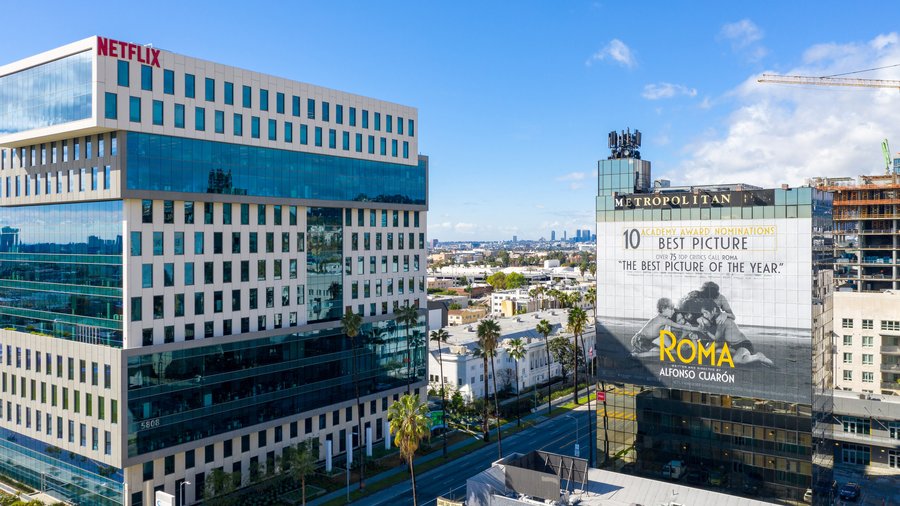 NETFLIX ICON BUILDING LA