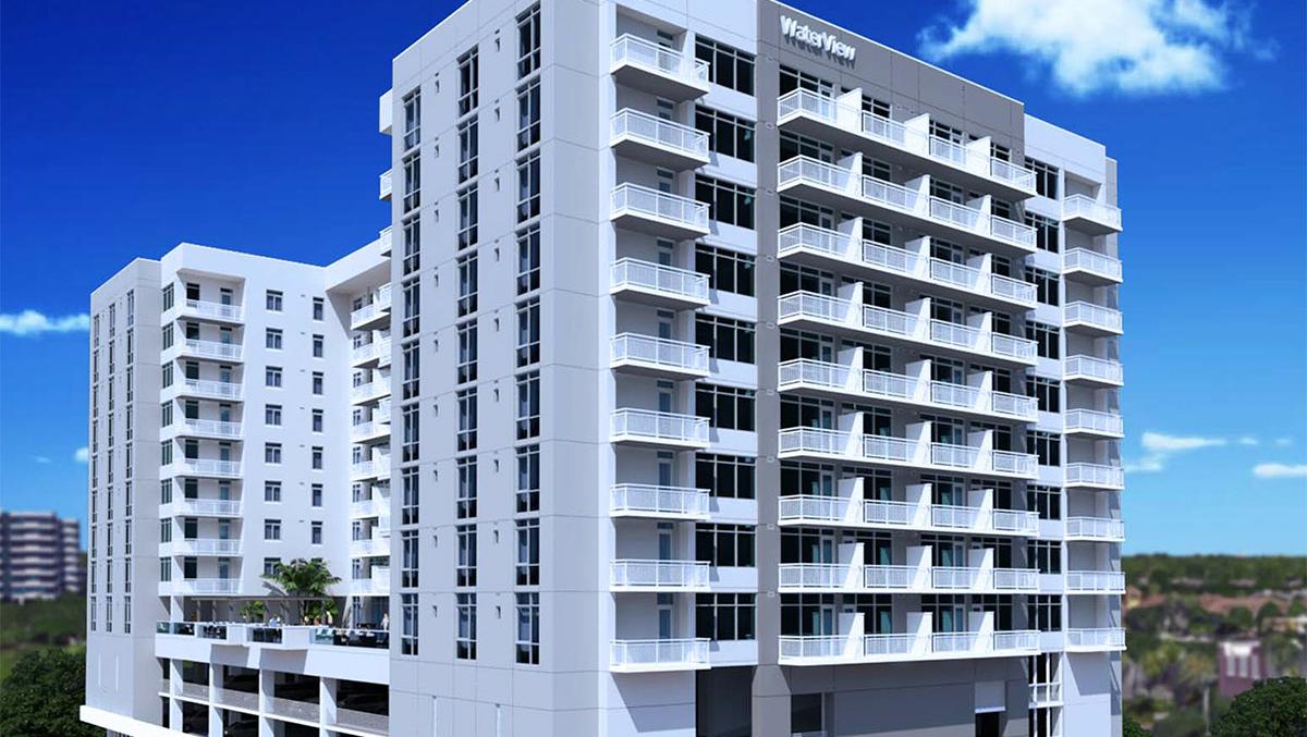 WaterView at Echelon City Center apartment tower - Tampa Bay Business