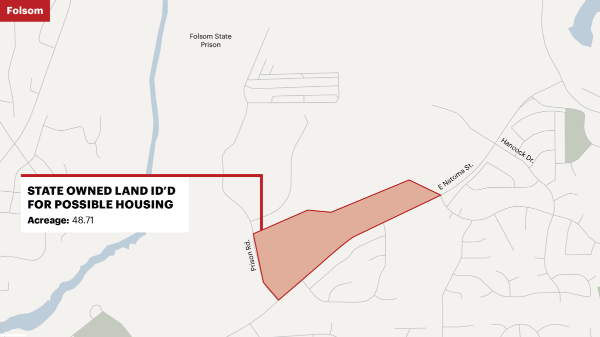 Folsom State Prison land among possibilities for housing Sacramento