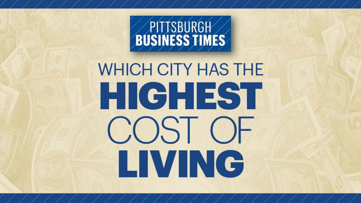 Pittsburgh is 2.3 times less expensive than San Francisco Pittsburgh