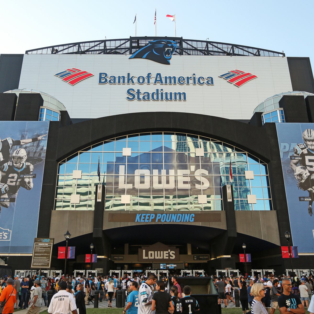 Carolina Panthers trail NFL rivals on stadium ranking - Charlotte Business  Journal