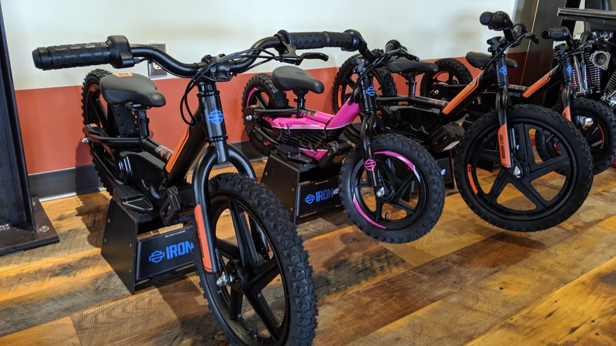 Electric balance bike store harley