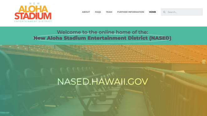 New website launches for Hawaii s Aloha Stadium redevelopment