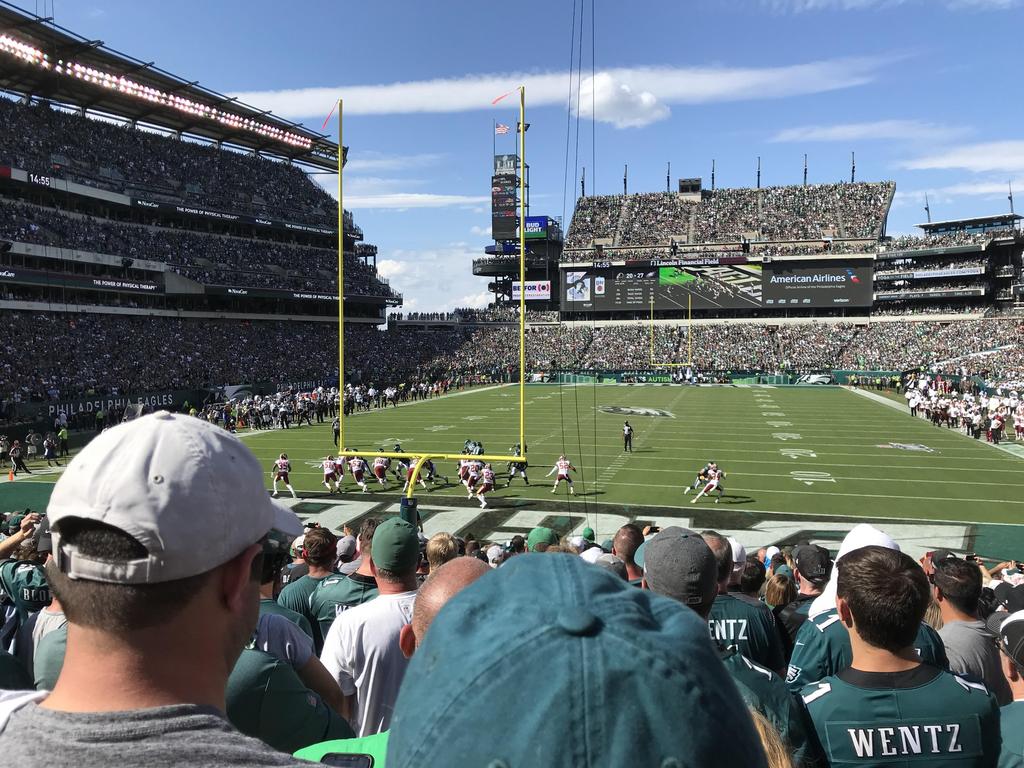 Section 110 at Lincoln Financial Field 