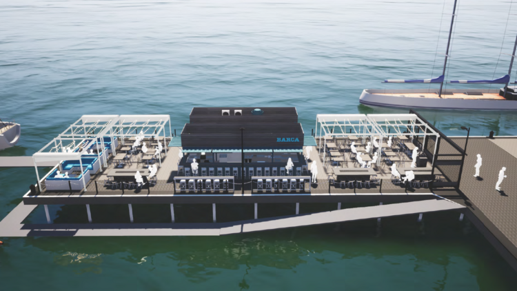 Alexandria Bar At Eya S Robinson Landing Will Be Carved From Alexandria Bar At Eya S Robinson Landing Will Be Carved From
