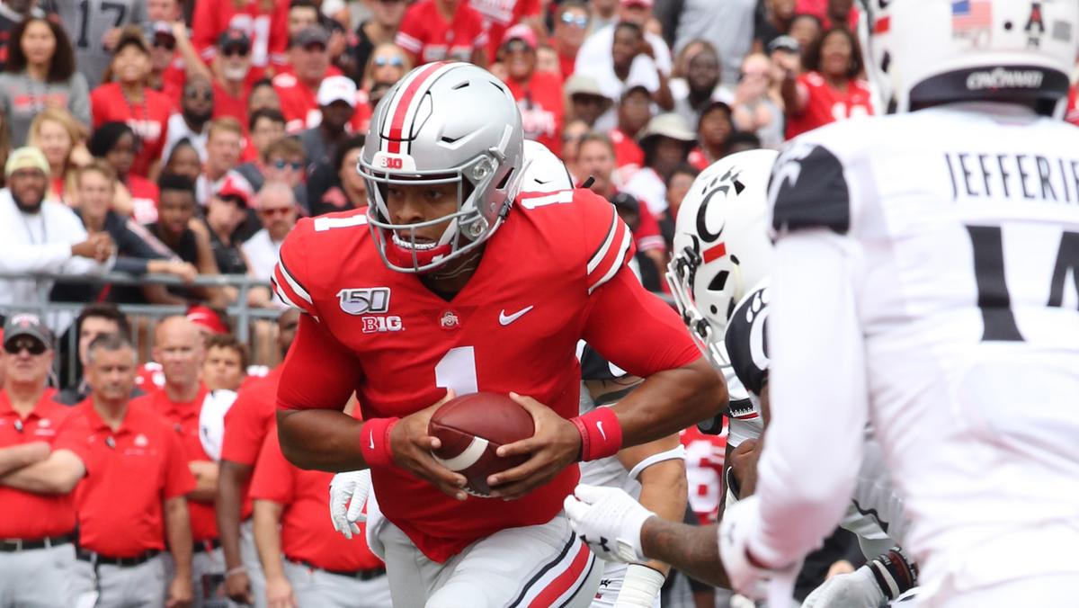 Former Ohio State Quarterback Justin Fields Accounts for 175 Total