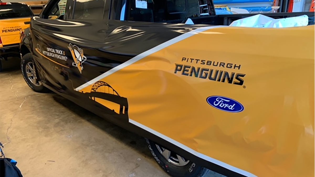 Ford F-150 named official truck of the Pittsburgh Penguins - Pittsburgh