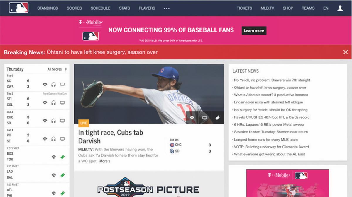 Deltatre replacing BAMTech in MLB’s lineup L.A. Business First