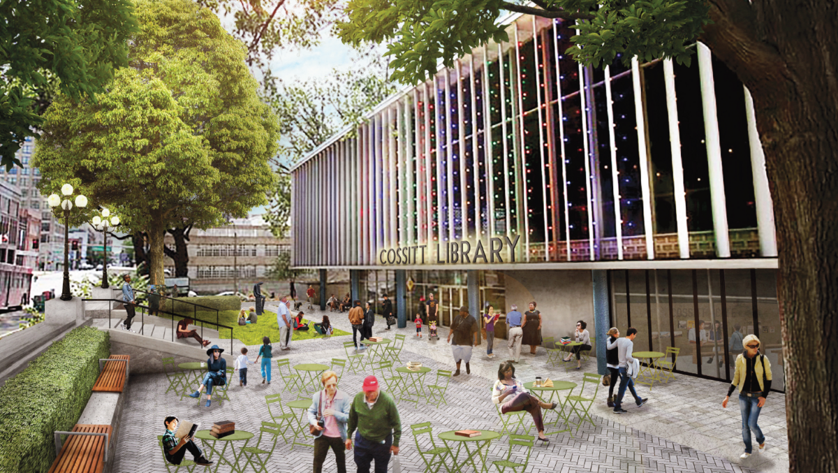 Downtown's Cossitt Library to undergo renovation, adding cafe, recording  studios - Memphis Business Journal