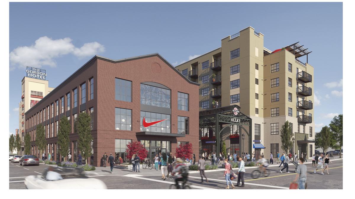 picture of nike store building