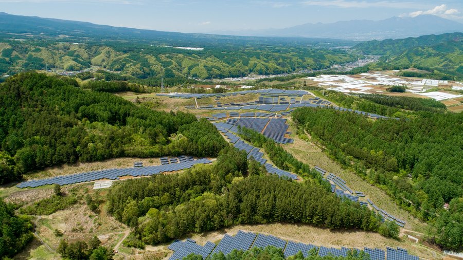 Invenergy's solar farm in Japan