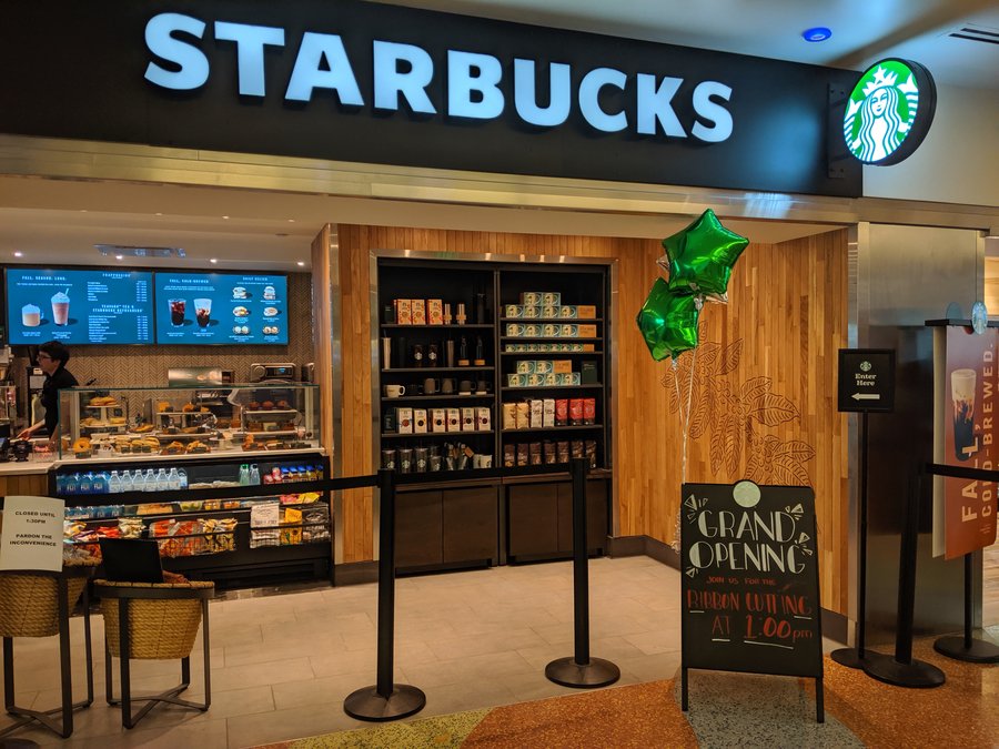 Grand Opening of Starbucks and Cousins Subs at Mitchell International