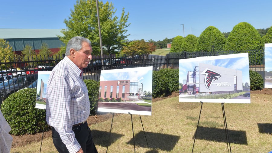 Atlanta Falcons, Emory Healthcare break ground on orthopaedics and sports  medicine clinic