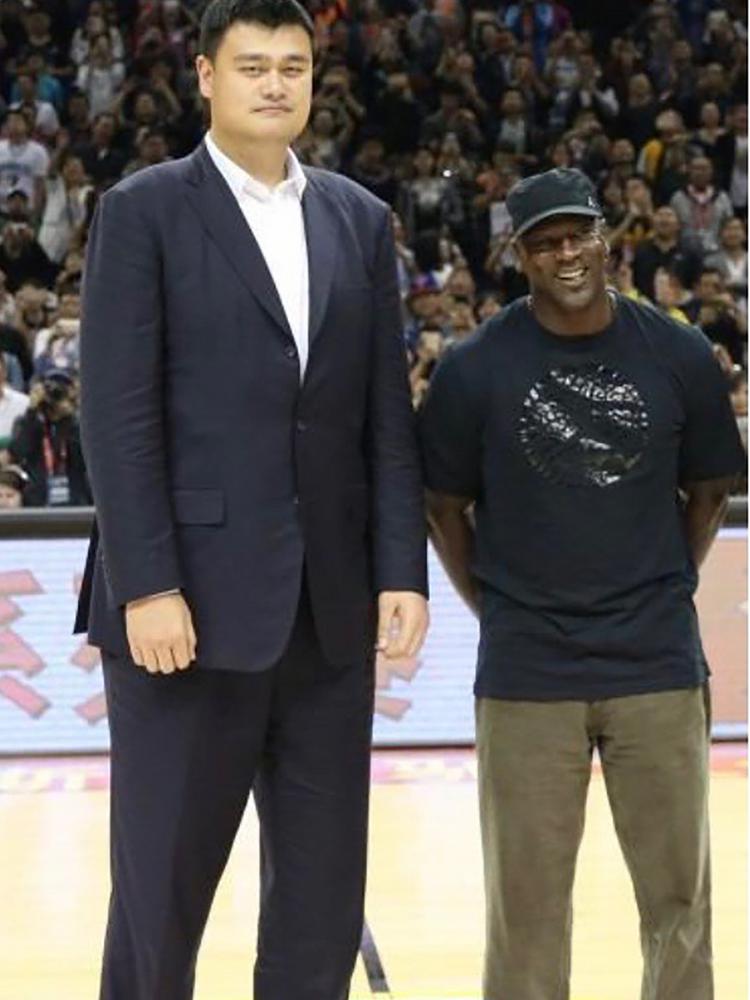 yao ming michael jordan