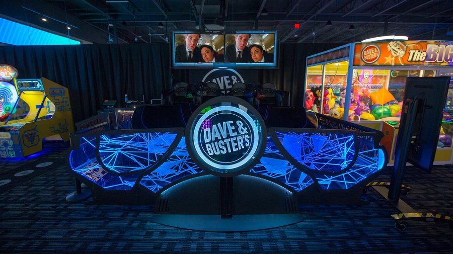 Dave & Buster's, operating three locations in the region, could