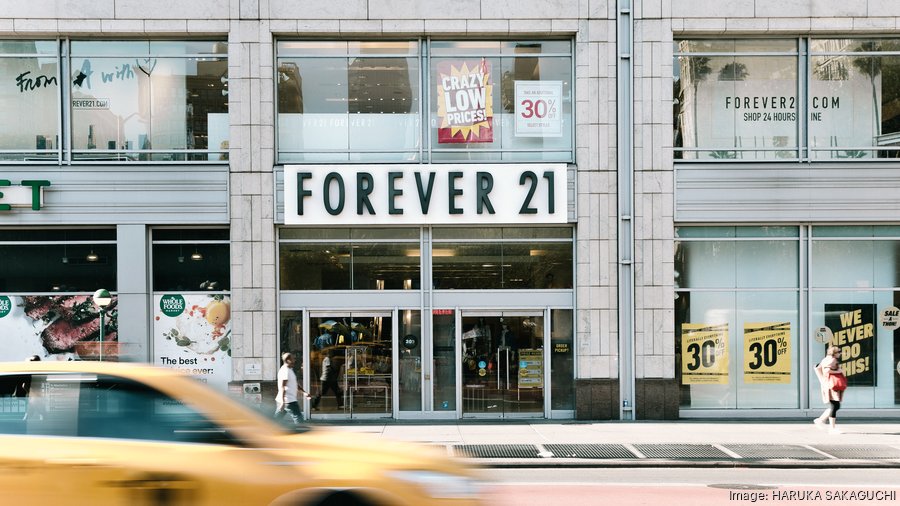 Forever 21 bankrupt, closing 178 stores 