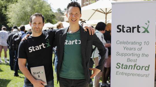 Cameron Teitelman and Joseph Huang of StartX