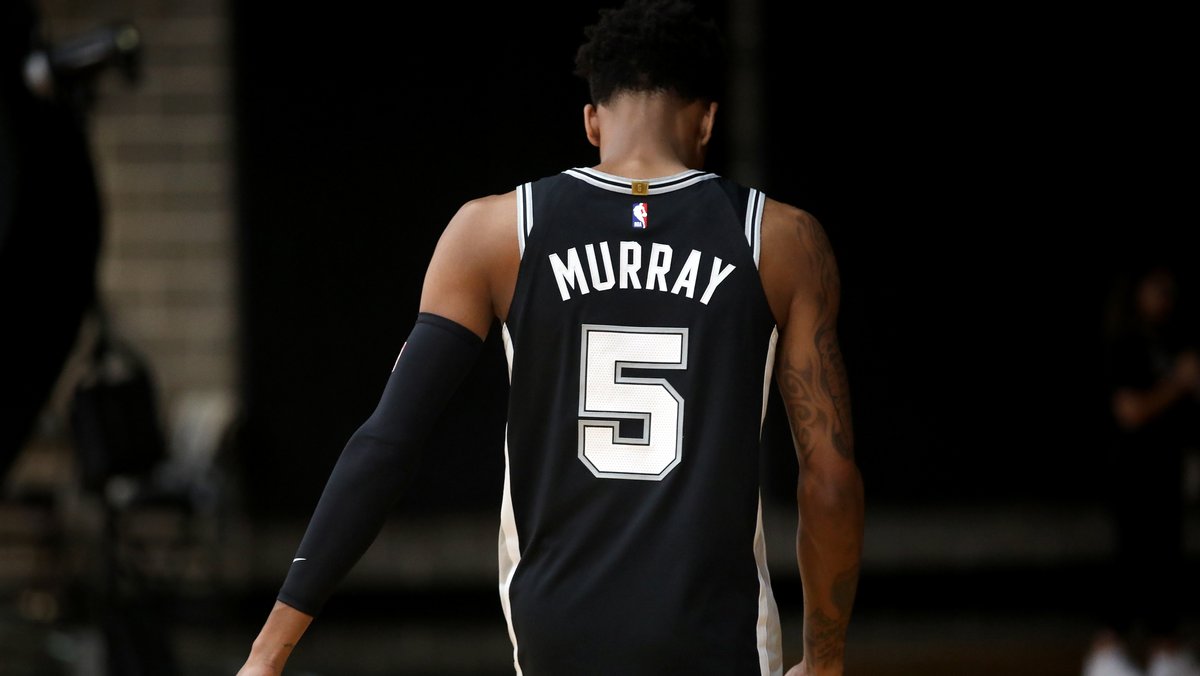 Spurs Dejounte Murray 2022 City Edition Jersey