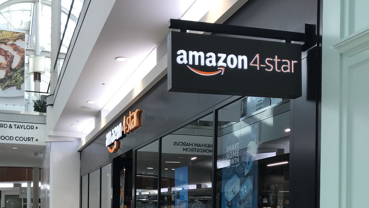Amazon opens its first '4star' store in Massachusetts Boston