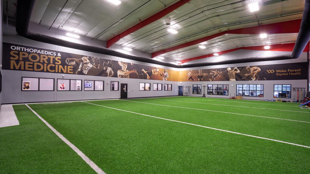 Wake Forest Baptist Health Sports Medicine Stratford Renovated To Three Times Its Original Size Triad Business Journal