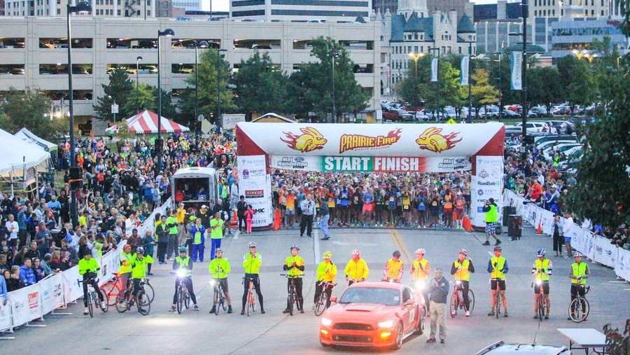 Fanning the flames Prairie Fire Marathon marks 10 years of economic