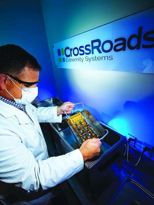 CrossRoads Extremity Systems - Ultrasound Cleaning