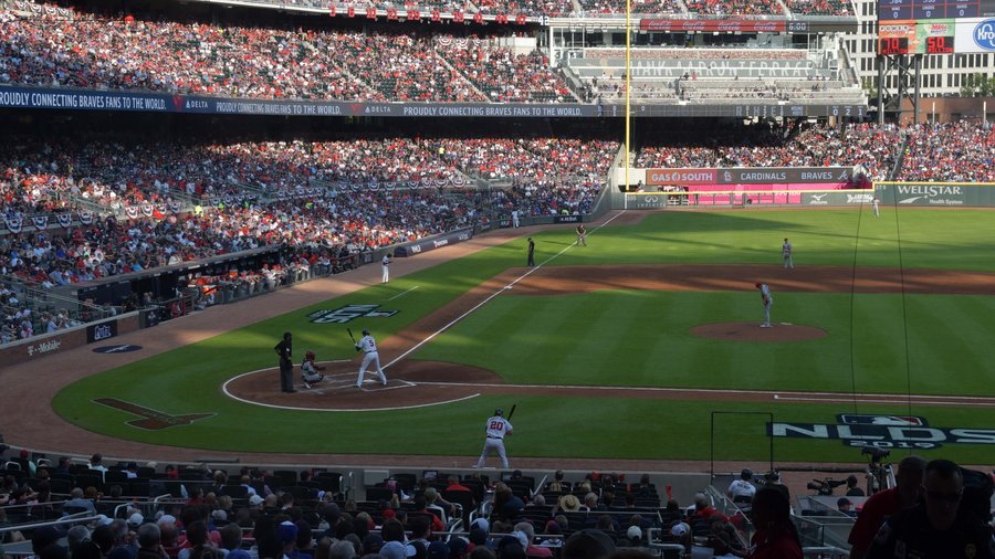 Atlanta Braves on X: First look at the Turner Field Final Season patch  that we'll wear this season:  / X