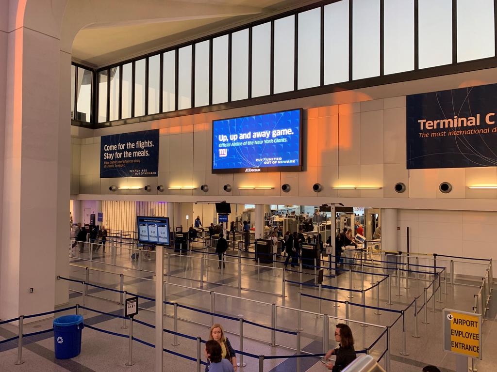 United Airlines upgrades TSA checkpoint area at Newark Liberty Terminal C -  Chicago Business Journal