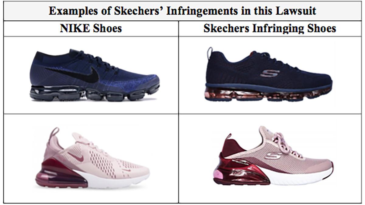 Skechers Escalates Legal Dispute With Nike With Ads Bizwomen For example, the advertisements you see in magazines, newspapers, and on billboards are all print nike's slogan is, just do it.. skechers escalates legal dispute with