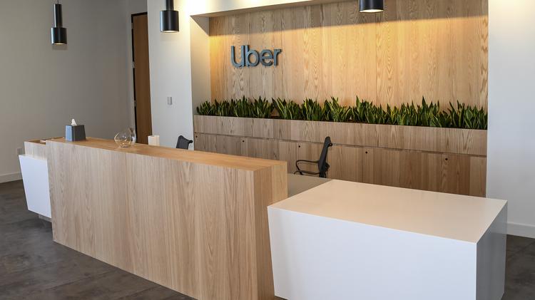 uber reception desk