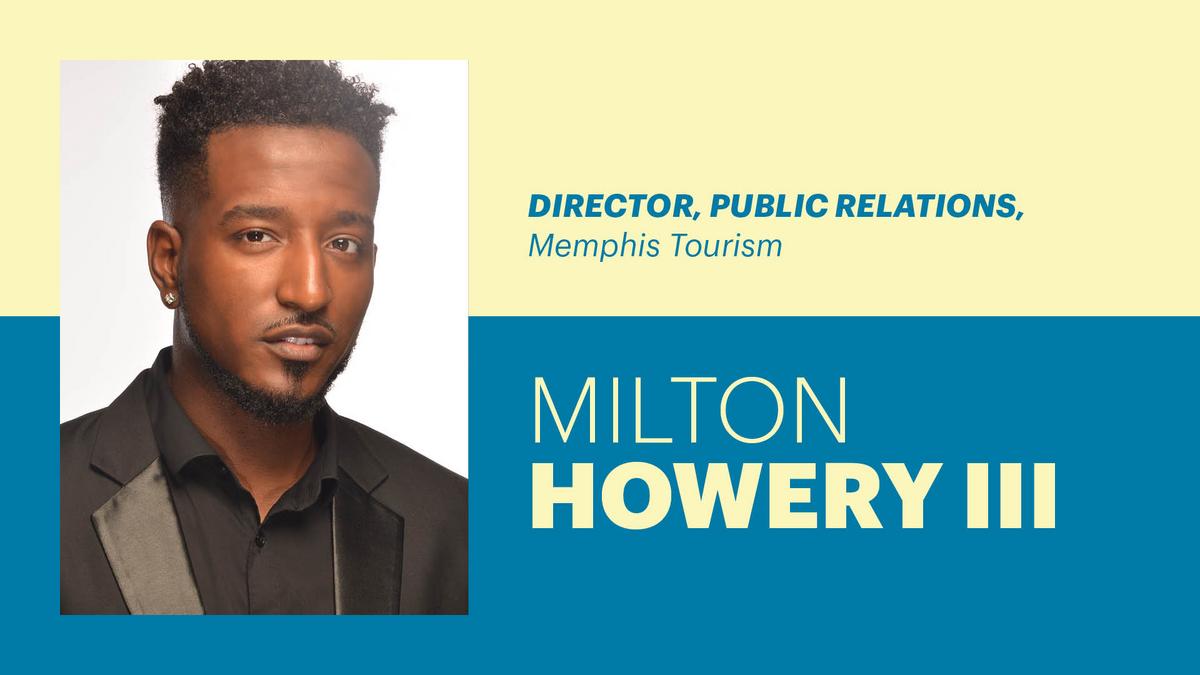 2019 40 Under 40 honoree, Milton Howery III of Memphis Tourism ...