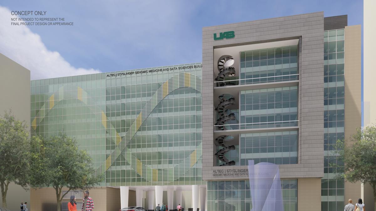 Uab Eyes 70m Genomics Building Project Birmingham Business Journal